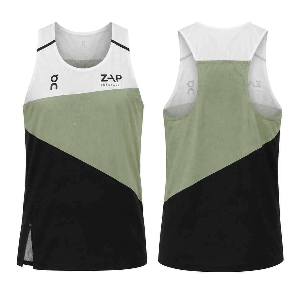 On Running Race-T Tank Top Womens XS Leaf Green ZAP Endurance Performance NWT